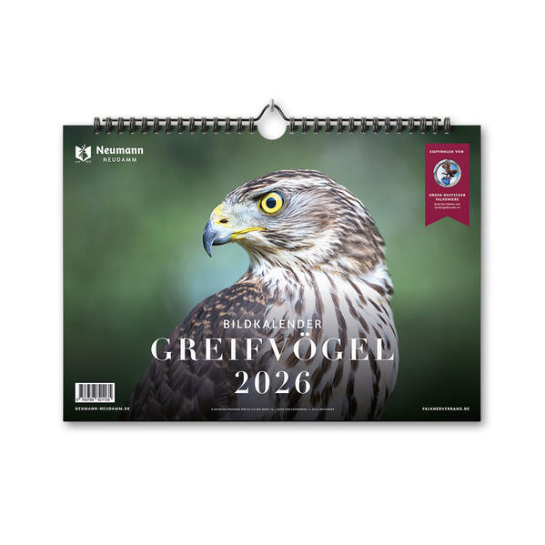 Produktbild: Greifvögel 2026