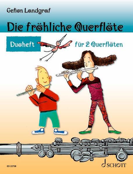 Produktbild: Die fröhliche Querflöte. Duoheft | Gefion Landgraf
