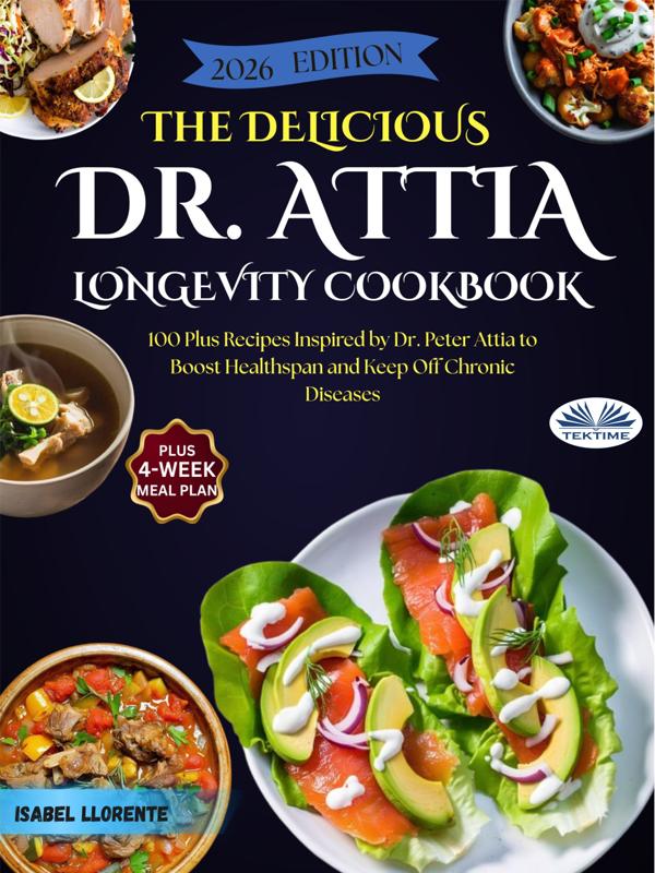 Produktbild: The Delicious Dr. Attia Longevity Cookbook | Isabel Llorente