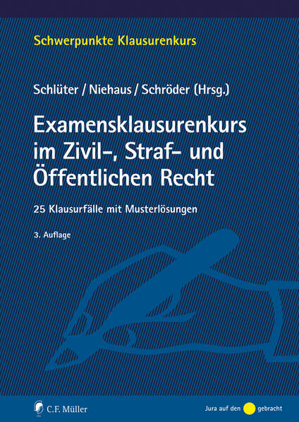 Produktbild: Examensklausurenkurs im Zivil-, Straf- und Öffentlichen Recht