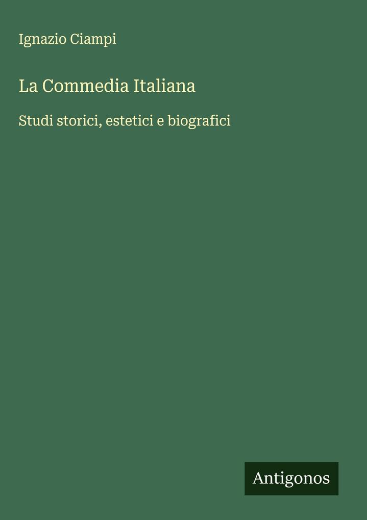 Produktbild: La Commedia Italiana | Ignazio Ciampi