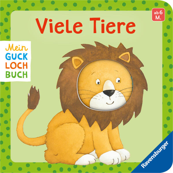 Produktbild: Mein Gucklochbuch: Viele Tiere