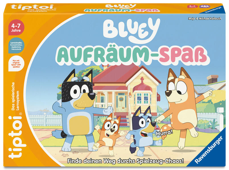 Produktbild: tiptoi® Bluey Aufräum-Spaß - ab 4 Jahre