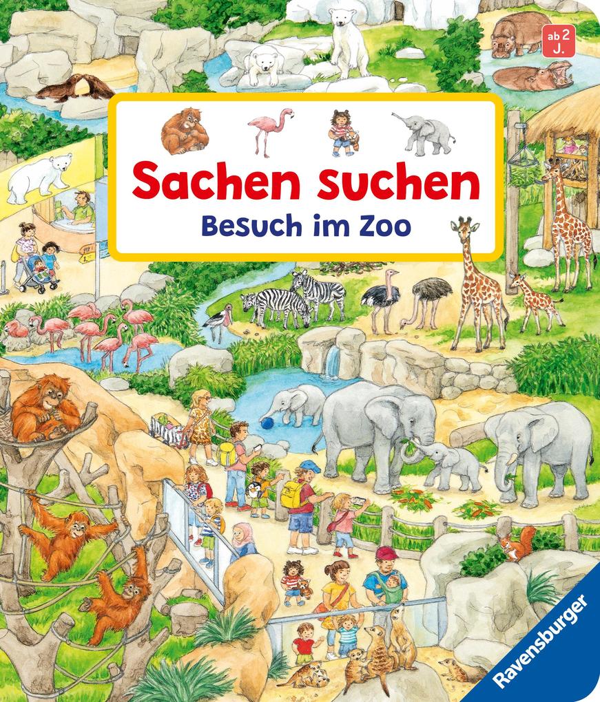 Produktbild: Sachen suchen: Besuch im Zoo | Susanne Gernhäuser