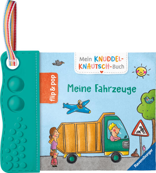 Produktbild: Mein Knuddel-Knautsch-Buch: flip&pop. Meine Fahrzeuge