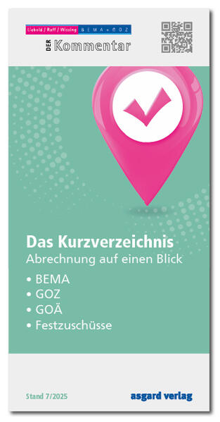 Produktbild: Das Kurzverzeichnis