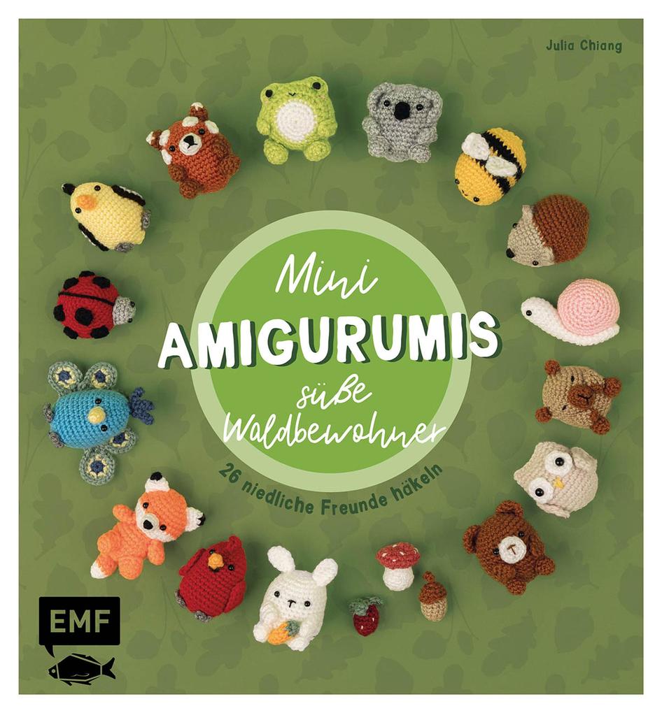 Produktbild: Mini-Amigurumis - Süße Waldbewohner | Julia Chiang