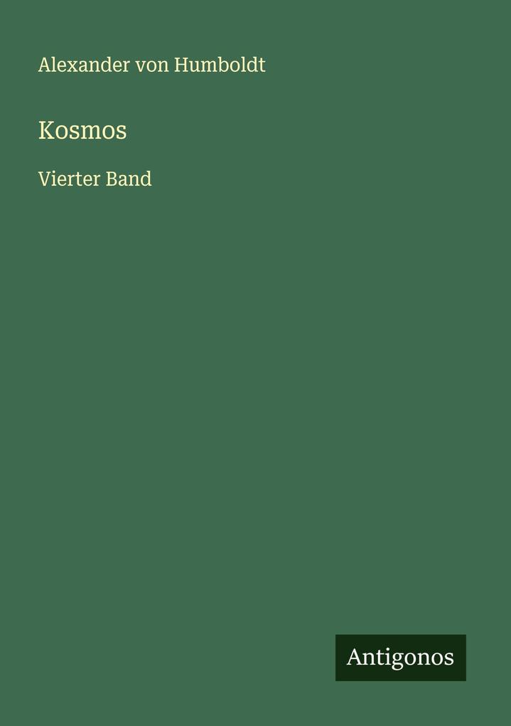 Produktbild: Kosmos | Alexander Von Humboldt