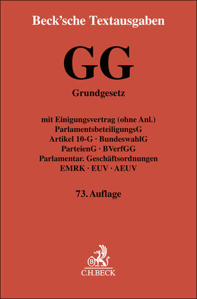 Produktbild: Grundgesetz für die Bundesrepublik Deutschland. GG | Andreas Voßkuhle
