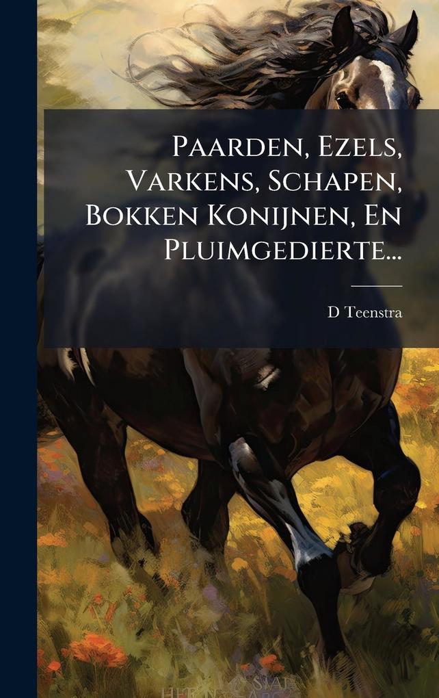 Produktbild: Paarden, Ezels, Varkens, Schapen, Bokken Konijnen, En Pluimgedierte... | D. Teenstra