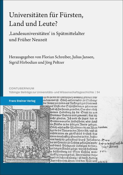 Produktbild: Universitäten für Fürsten, Land und Leute?