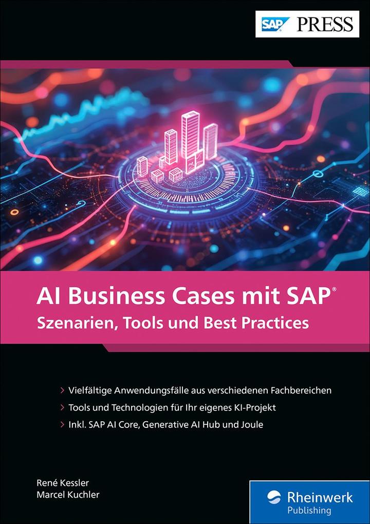 Produktbild: AI Business Cases mit SAP | René Kessler, Marcel Kuchler