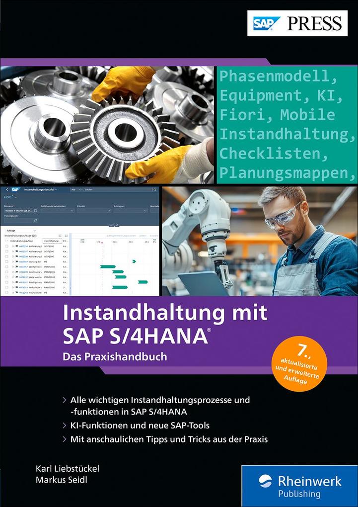 Produktbild: Instandhaltung mit SAP S/4HANA | Karl Liebstückel, Markus Seidl