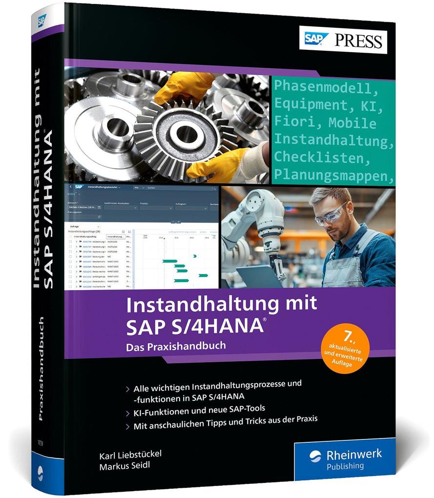 Produktbild: Instandhaltung mit SAP S/4HANA | Karl Liebstückel, Markus Seidl