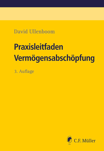 Produktbild: Praxisleitfaden Vermögensabschöpfung | David Ullenboom