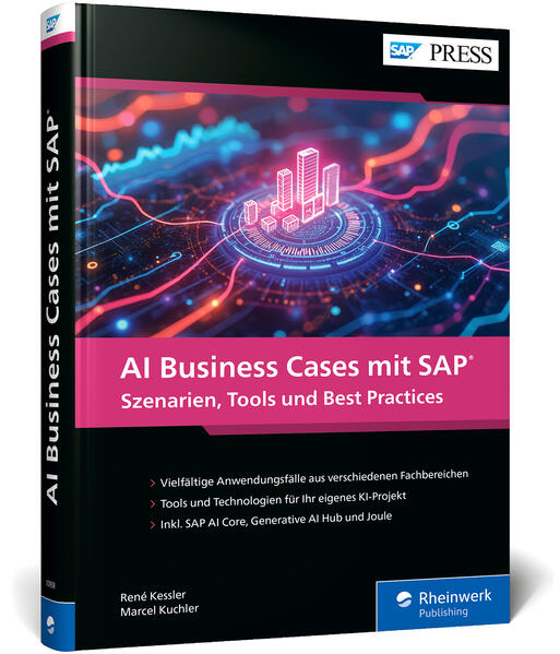 Produktbild: AI Business Cases mit SAP | René Kessler, Marcel Kuchler