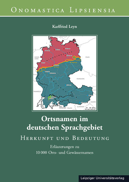 Produktbild: Ortsnamen im deutschen Sprachgebiet | Leyn Karlfried