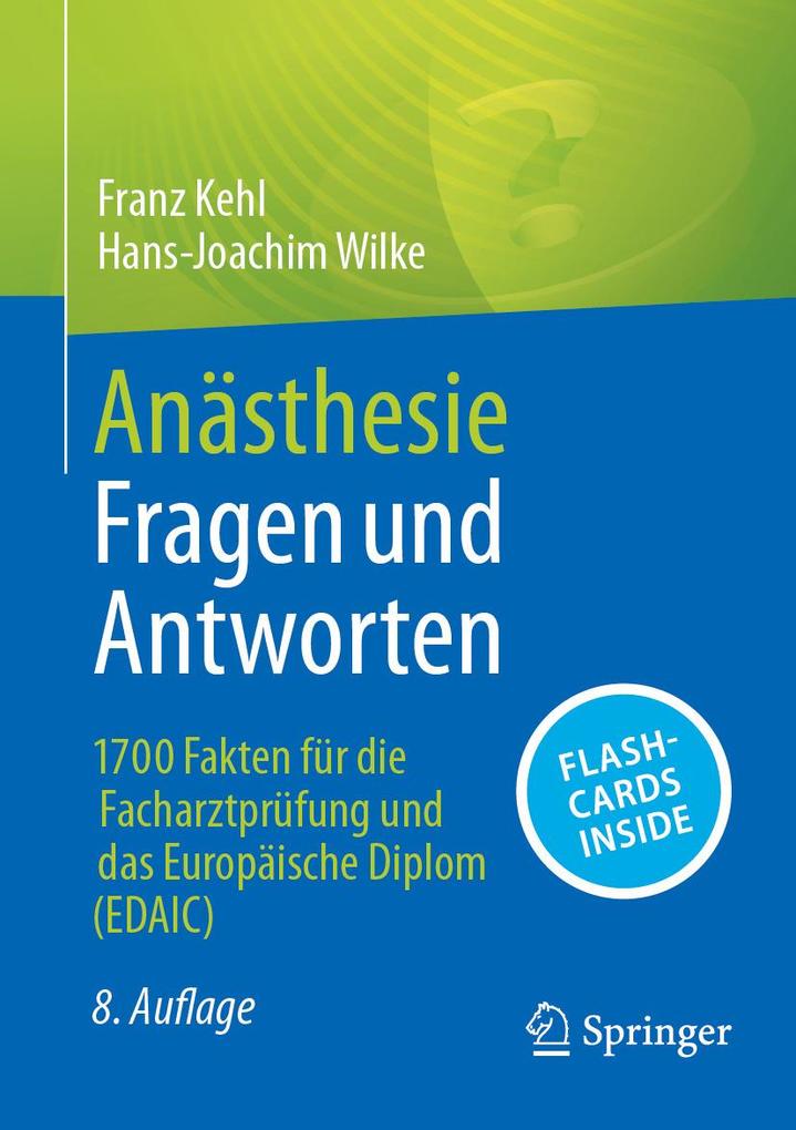 Produktbild: Anästhesie Fragen und Antworten | Franz Kehl, Hans-Joachim Wilke