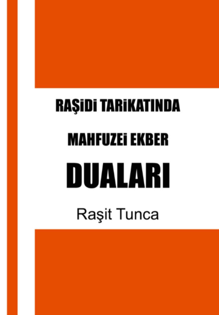 Produktbild: Mahfuzei Ekber Dualari | Rasit Tunca