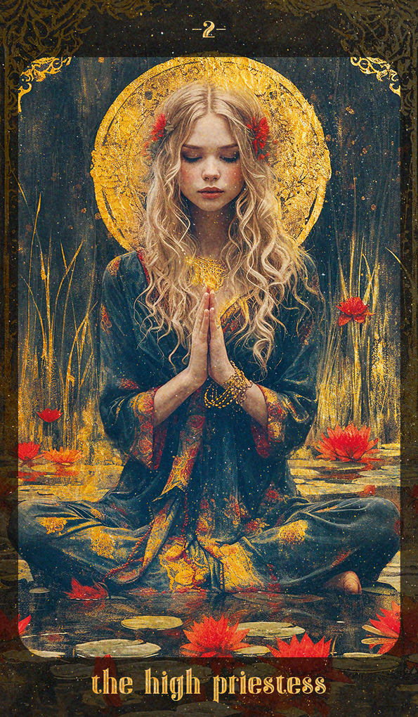 Weitere Ansicht: Amber Moon Tarot - 78 tarot cards and 80-page booklet (English) | Hepie Bartkowski