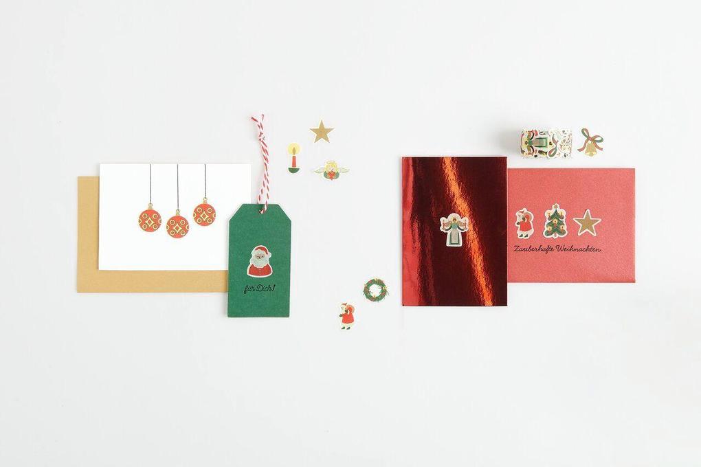 Weitere Ansicht: Washi Sticker Weihnachtsmann FSC MIX