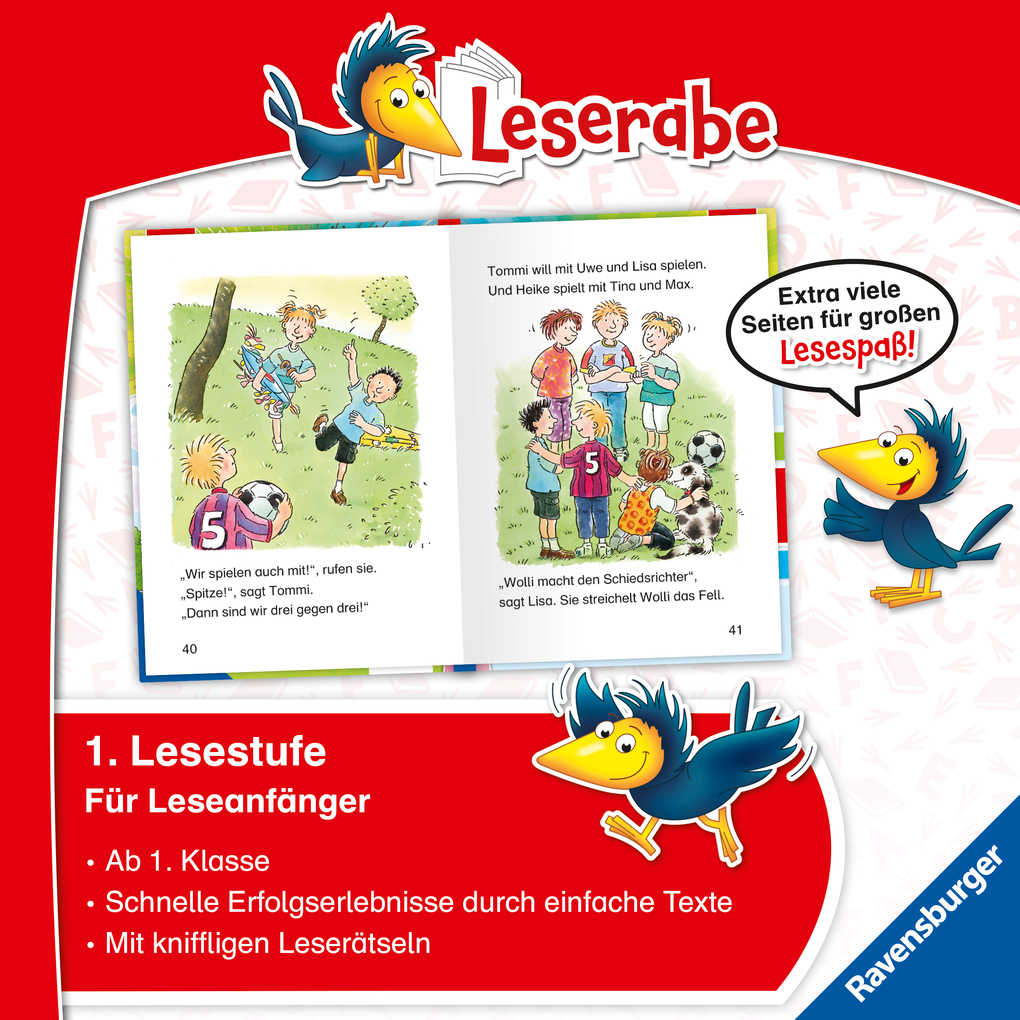 Weitere Ansicht: Leserabe Sonderausgaben - Fußballabenteuer zum Lesenlernen | Erhard Dietl, Claudia Ondracek