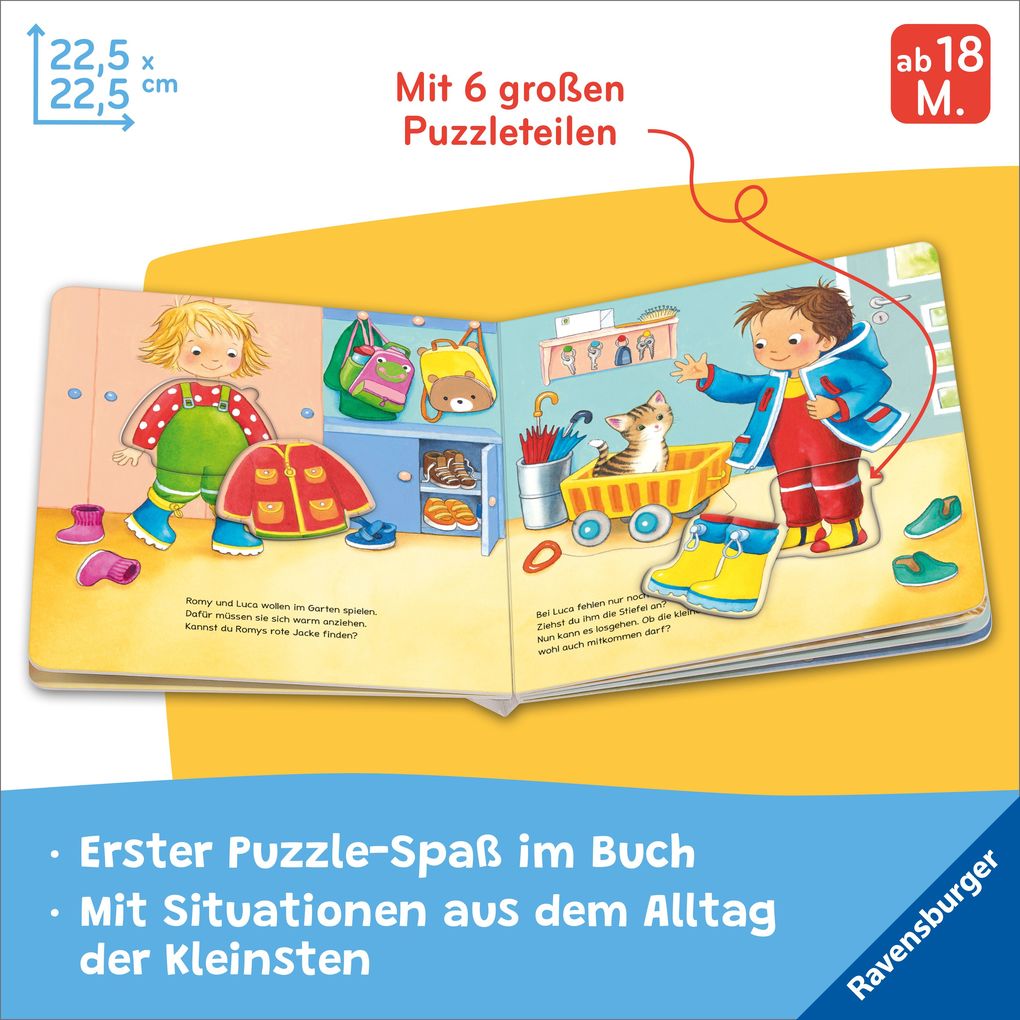 Weitere Ansicht: Mein liebstes Puzzle-Spielbuch: Zuhause | Mila Rulff