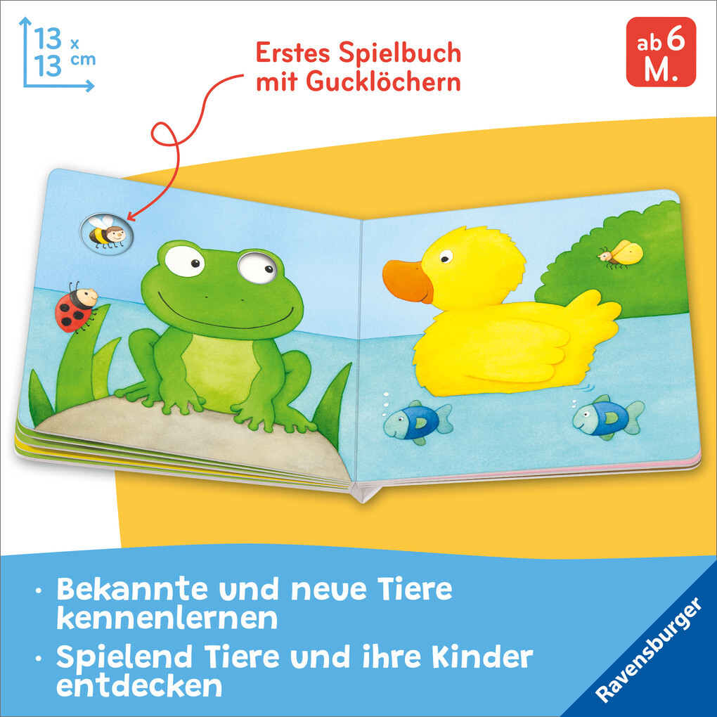 Weitere Ansicht: Mein Gucklochbuch: Viele Tiere