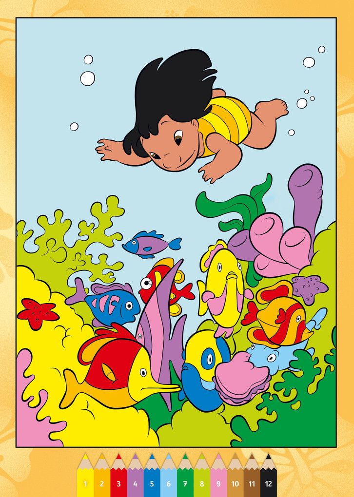 Weitere Ansicht: CreArt Malen nach Zahlen ab 7 Disney - Lilo & Stitch