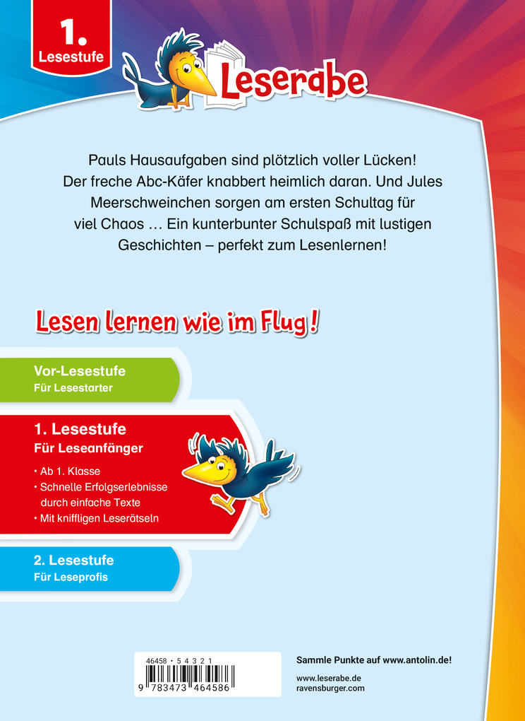 Weitere Ansicht: Leserabe Sonderausgaben - Schulabenteuer zum Lesenlernen | Judith Allert, Julia Breitenöder
