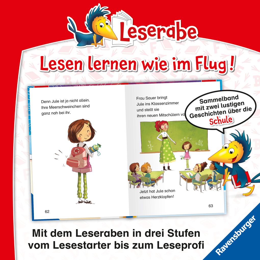 Weitere Ansicht: Leserabe Sonderausgaben - Schulabenteuer zum Lesenlernen | Judith Allert, Julia Breitenöder