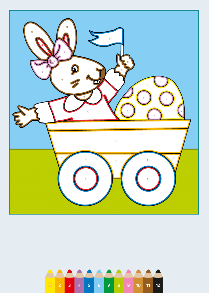 Weitere Ansicht: My first CreArt Malen nach Zahlen ab 3 - Ostern