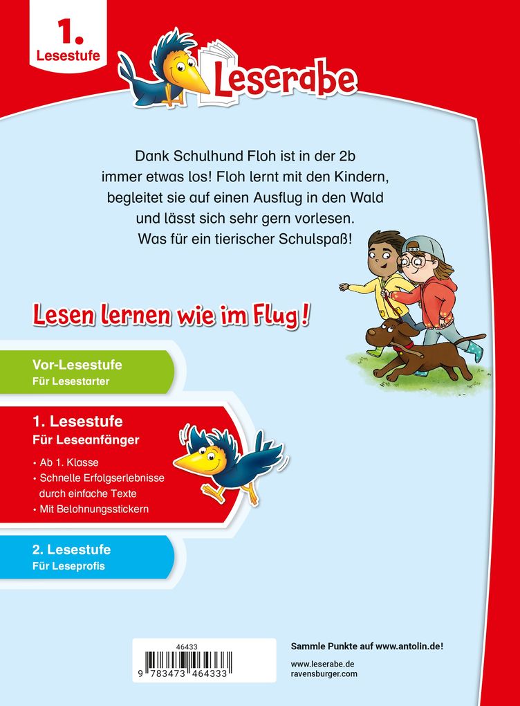 Weitere Ansicht: Leserabe 1. Lesestufe - Schulgeschichten mit Hund Floh | Judith Allert