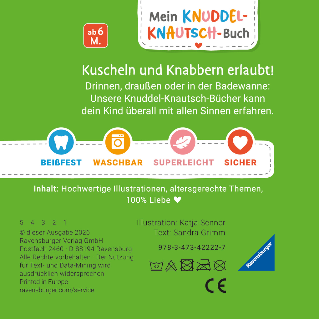 Weitere Ansicht: Mein Knuddel-Knautsch-Buch: Mein Traktor | Sabine Cuno