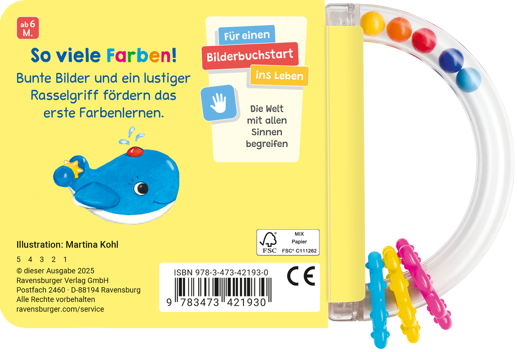 Weitere Ansicht: Mein buntes Rasselbuch