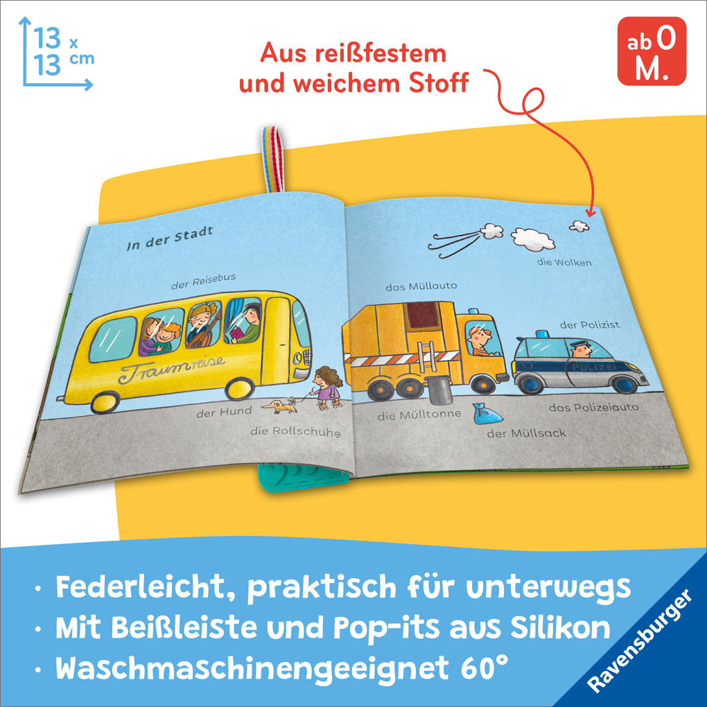 Weitere Ansicht: Mein Knuddel-Knautsch-Buch: flip&pop. Meine Fahrzeuge