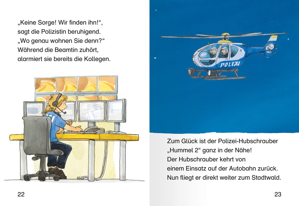 Weitere Ansicht: Leserabe Sonderausgaben - Polizeiabenteuer zum Lesenlernen | Katja Reider, Henriette Wich
