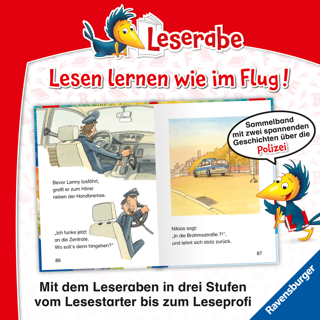 Weitere Ansicht: Leserabe Sonderausgaben - Polizeiabenteuer zum Lesenlernen | Katja Reider, Henriette Wich