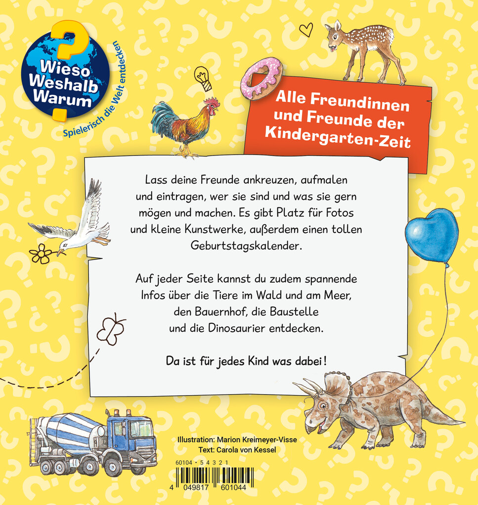 Weitere Ansicht: Wieso? Weshalb? Warum? - Meine Kindergarten-Freunde | Carola von Kessel