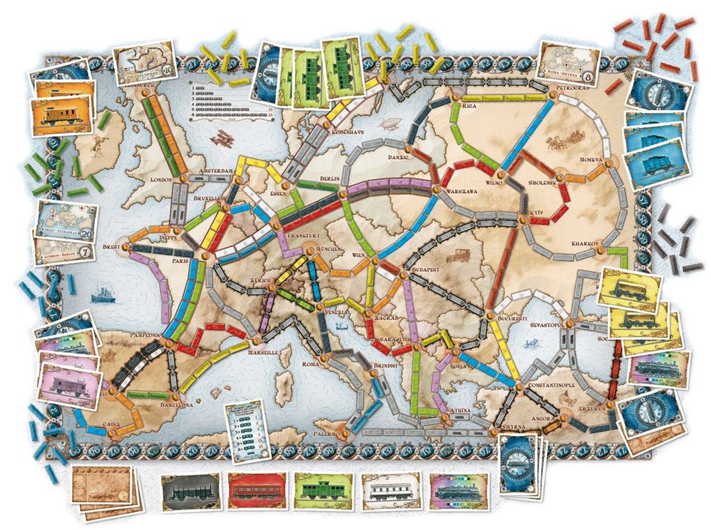 Weitere Ansicht: Zug um Zug Europa | Alan R. Moon