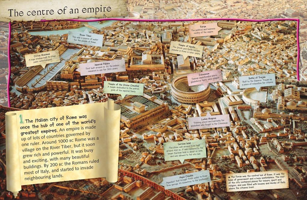 Weitere Ansicht: ANCIENT ROME_100 FACTS PB | Miles Kelly