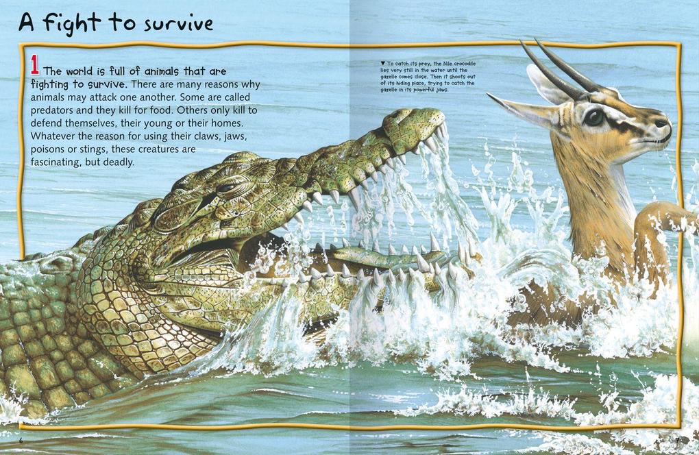 Weitere Ansicht: DEADLY CREATURES_100 FACTS PB | Miles Kelly