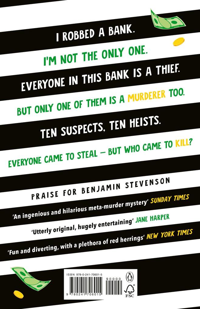 Weitere Ansicht: Everyone In This Bank Is A Thief | Benjamin Stevenson