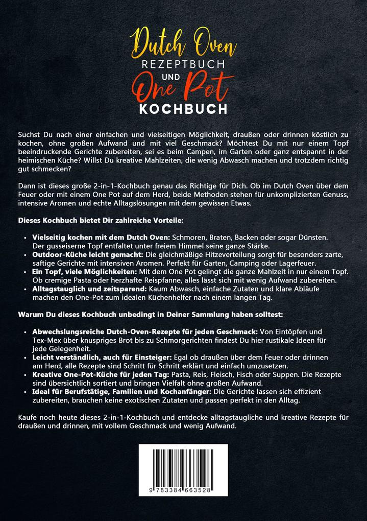 Weitere Ansicht: Dutch Oven Rezeptbuch und One Pot Kochbuch | Jan Schmidt, Vanessa Zimmermann