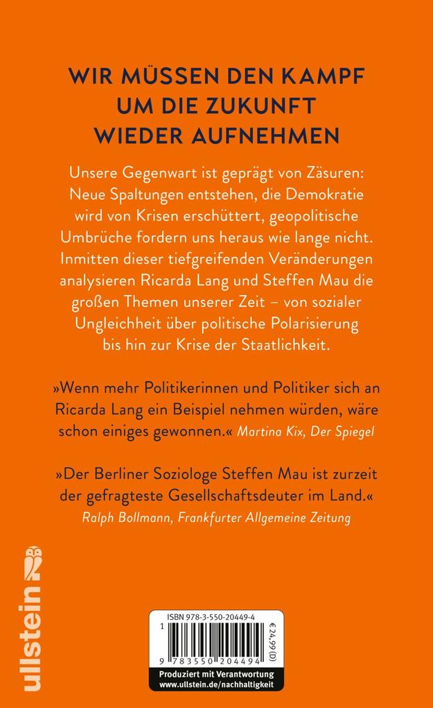 Weitere Ansicht: Der große Umbruch | Ricarda Lang, Steffen Mau
