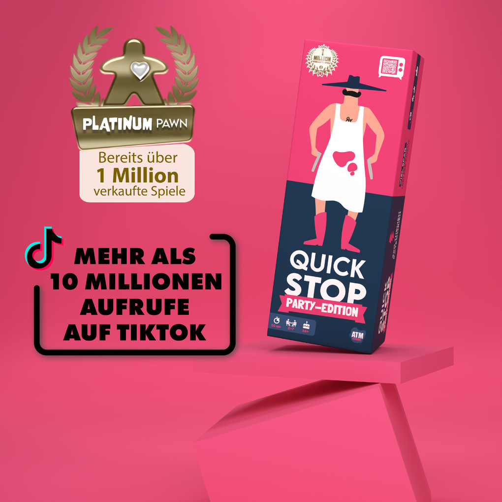 Weitere Ansicht: QuickStop - Das Buchstaben-Duell - Party-Edition | Rémy Wannebroucq