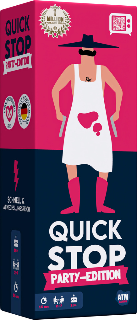 Weitere Ansicht: QuickStop - Das Buchstaben-Duell - Party-Edition | Rémy Wannebroucq