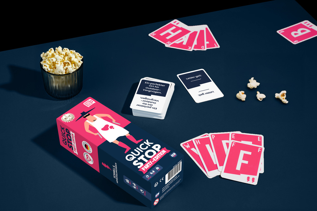 Weitere Ansicht: QuickStop - Das Buchstaben-Duell - Party-Edition | Rémy Wannebroucq