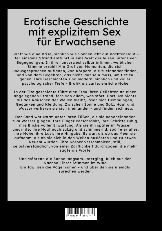 Weitere Ansicht: Der einsame Strand | Mia Graf