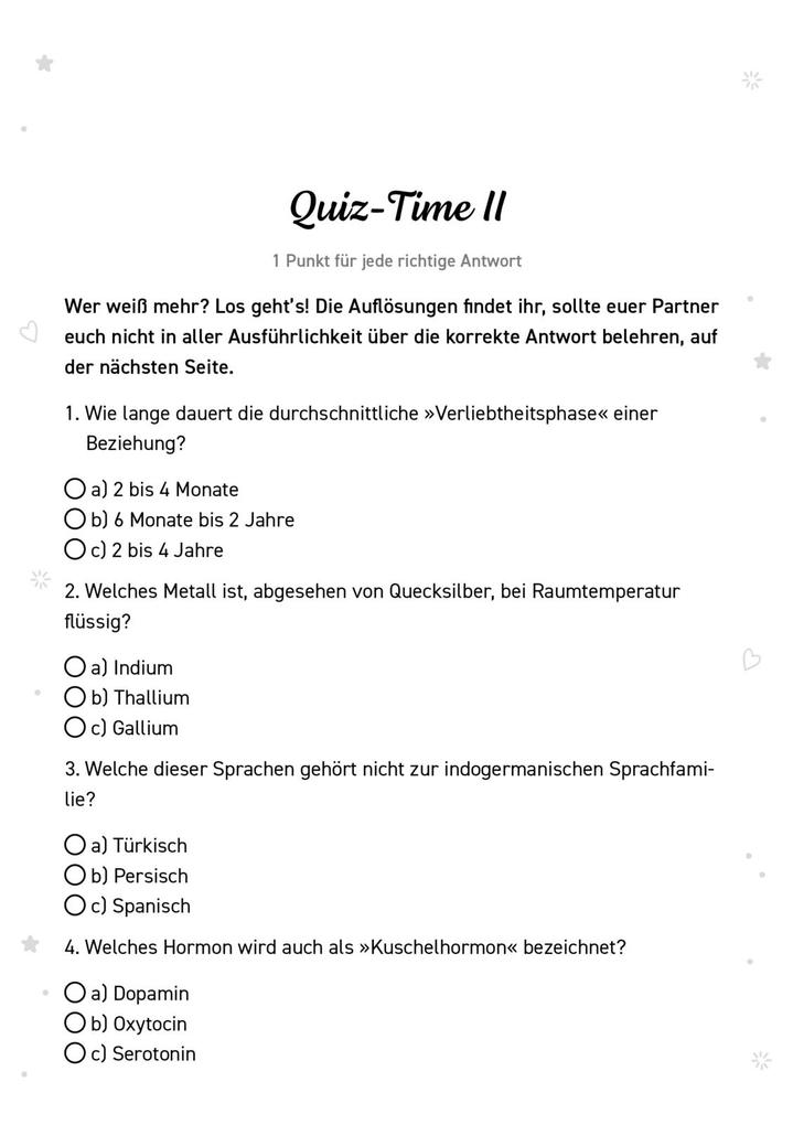 Weitere Ansicht: Das ultimative Duell für Paare | Lea Weber